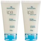 Kit 2 Cremes Hidratante e Esfoliante Gomage Peeling Pedicure