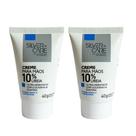 Kit 2 Cremes Mãos Hidratante 10% Ureia Colágeno Elastina