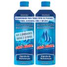 Kit 2 Cris Agua Algicida Manutenção Previne Algas Água Verde Tratamento Limpeza Piscina 1 Litro Kit 2 Cris Agua Algicida Manutenção Previne Algas Água Verde Tratamento Limpeza Piscina 1 Litro