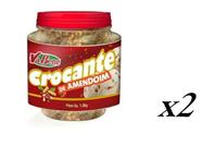 Kit 2 Crocante De Amendoim Doce Vabene 1,05kg Cada
