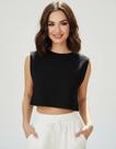 Kit 2 Cropped Feminino Regata Gola Redonda Tribo Livre