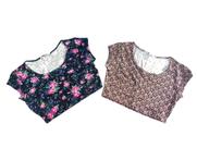 Kit 2 croppeds femininos