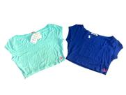 Kit 2 croppeds femininos Kit 2 croppeds femininos