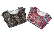 Kit 2 croppeds femininos Kit 2 croppeds femininos