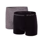 Kit 2 Cueca Boxer Anatomica Microfibra Sem Costura