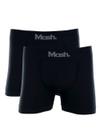 Kit/2 Cueca Boxer Mash 711.01 Masculina Microfibra T. P/GG