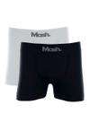 Kit/2 Cueca Boxer Mash 711.01 Masculina Microfibra T. P/GG