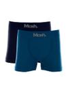 Kit/2 Cueca Boxer Mash 711.01 Masculina Microfibra T. P/GG