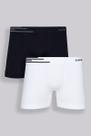 Kit 2 Cueca Boxer Microfibra Sem Costura Masculina Lupo 00436
