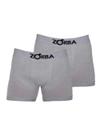 KIT/2 Cueca Boxer Zorba 632781 Seamless Algodão T. P/GG KIT/2 Cueca Boxer Zorba 632781 Seamless Algodão T. P/GG