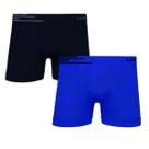 Kit 2 Cueca Masculina Boxer Microfibra Sem Costura 436-088 Lupo