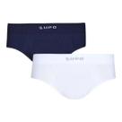 Kit 2 Cueca Masculina Slip Lupo Modal Sem Costura 681 Premium