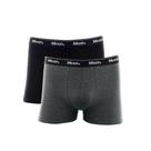 Kit 2 Cueca Mash Boxer 110.18 Cinza/Preto