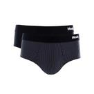 Kit 2 Cueca Mash Slip Microfibra 151.02 Cinza