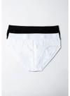 Kit/2 Cueca Slip Hering 77LV Masculina Algodão T. P/XXG