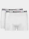 Kit 2 Cuecas Boxer Basica Reserva Branca - Cor Branco - Tamanho M/M
