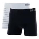 KIT 2 CUECAS BOXER MICROFIBRA SEM COSTURA MASH Ref:711.02