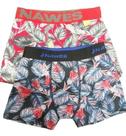 Kit 2 Cuecas Boxer Nawes Estampadas Microfibra Conforto N23
