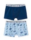 kit 2 Cuecas Boxer Skate Kids Pingo Lelê