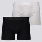 Kit 2 Cuecas Lupo Boxer Elastic Branca e Preta