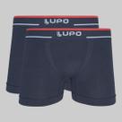 Kit 2 Cuecas Lupo Boxer Fio Texturizado a Ar 00733 Kit 2 Cuecas Lupo Boxer Fio Texturizado a Ar 00733