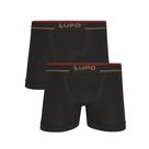 Kit 2 Cuecas Lupo Boxer Microfibra Sem Costura 733-088