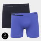 Kit 2 Cuecas Lupo Masculina Boxer Algodão Cós Elástico Macio