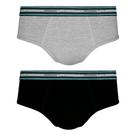 Kit 2 Cuecas Lupo Slip Algodão 524 casapaula