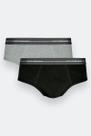 Kit 2 Cuecas Lupo Slip Algodão Conforto Masculino Kit 2 Cuecas Lupo Slip Algodão Conforto Masculino