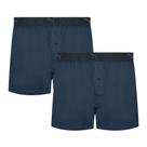 Kit 2 Cuecas Samba Canção Masculina Adulto Com Cós Elástico E Abertura