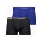 Kit 2 Cuecas Selene Boxer 95% algodao 11450 Azul/Preto