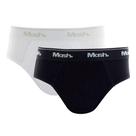 Kit 2 Cuecas Slip Algodão Infantil Mash