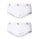 Kit 2 Cuecas Slip Masculina Reserva Basica Pack 2 Algodão Elástico Confortável Adulto Original
