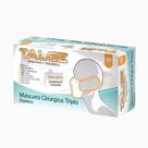 Kit 2 cx Mascara Descartavel Tripla Com Clipe Nasal Talge-200uni