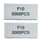 Kit 2 cxs prego Pino F10 para pinador pneumático madeira alvenaria construção 10000 unidades