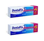 Kit 2 Dentalfix Creme Fixador De Dentaduras 68g - Kley Hertz