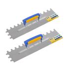 Kit 2 Desempenadeira de Aço Dente U 10X40 - Castor