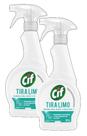 kit 2 Desinfetante de Banheiro Especialista Cif Tira Limo Com Cloro Gatilho 500ml