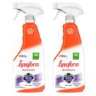 Kit 2 Desinfetante Lysoform Uso Geral Suave Odor 500ml Borrifador
