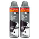 Kit 2 Desod Aerossol Dove Men Invisible Dry 72h 250ml