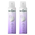 Kit 2 Desodorante Aerossol Herbíssimo Care Sem Álcool Lavanda 150Ml Dana