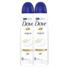 Kit 2 Desodorante Antitranspirante Aerosol Dove Original 150ml Kit 2 Desodorante Antitranspirante Aerosol Dove Original 150ml