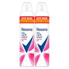 Kit 2 Desodorante Antitranspirante Aerosol Rexona Powder Dry 250ml