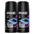 Kit 2 Desodorante Antitranspirante Axe Marine Aerossol 152ml