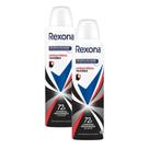 Kit 2 Desodorante Antitranspirante Rexona Antibacterial + Invisible Aerosol 150ml Kit 2 Desodorante Antitranspirante Rexona Antibacterial + Invisible Aerosol 150ml