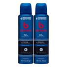 Kit 2 Desodorante Bozzano Aerosol Power Protection Carvão Ativado Antitranspirante 72h 150ml