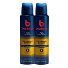 Kit 2 Desodorante Bozzano Extreme Aerosol Antitranspirante 72h 150m