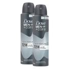 Kit 2 Desodorante Dove Men + Care Sem Perfume Aerosol Antitranspirante 72h com 150ml Kit 2 Desodorante Dove Men + Care Sem Perfume Aerosol Antitranspirante 72h com 150ml