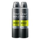 Kit 2 Desodorante Dove Men + Care Sports Active+Fresh Aerosol Antitranspirante 48h com 150ml Kit 2 Desodorante Dove Men + Care Sports Active+Fresh Aerosol Antitranspirante 48h com 150ml