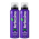 Kit 2 Desodorante Herbíssimo Care Masculino Snow Moon 150ml - Dana Kit 2 Desodorante Herbíssimo Care Masculino Snow Moon 150ml - Dana